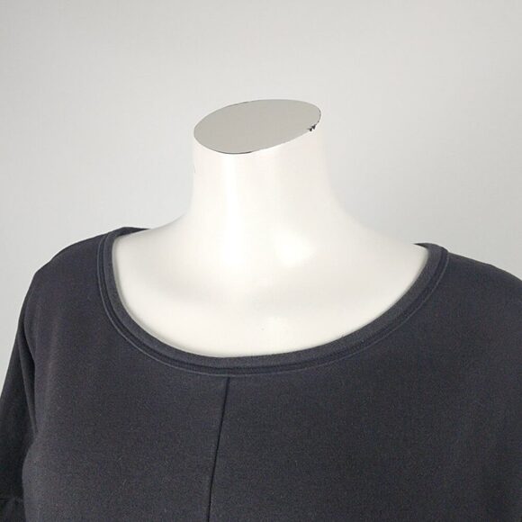 Neon Buddha Black Cotton A-Line Sweatshirt Top Size M - Picture 2 of 8